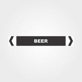 Custom Metal Sign,Beer Pipe Marker
